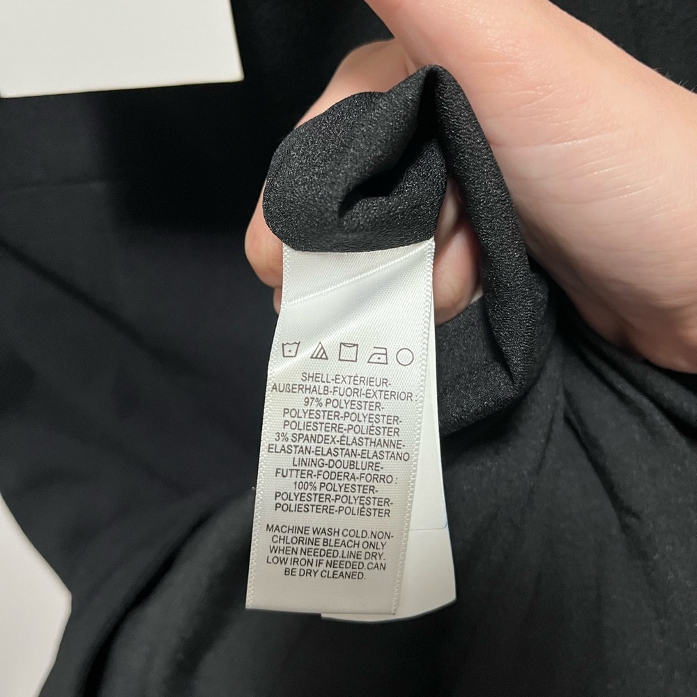 NWT Dress The Population Tiffany One-Shoulder Midi Dress Black Size Medium - Picture 11 of 16